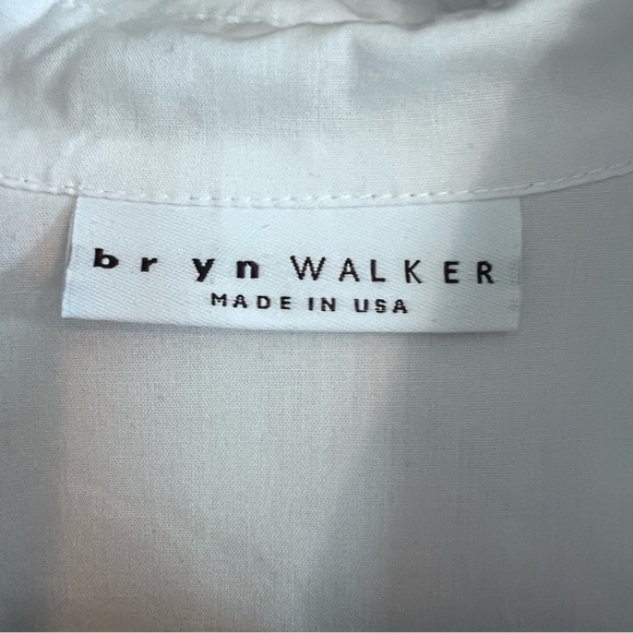 Bryn Walker Ashley Shirt in White size Medium - Picture 5 of 11